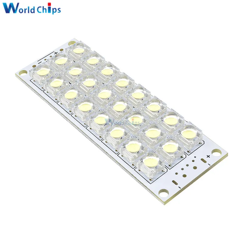 DC 5V 24-LED Super Bright White Piranha LED board Night LED Lights Lamp