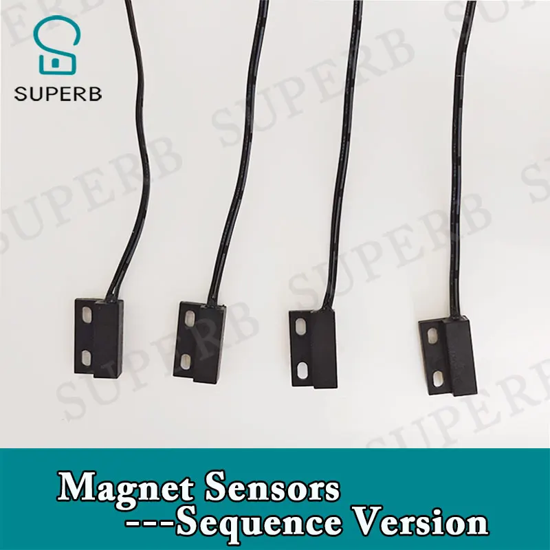 Superb escape room props magnet sensors sequence version use a strong magnet close to magnet sensors in right sequence to unlock