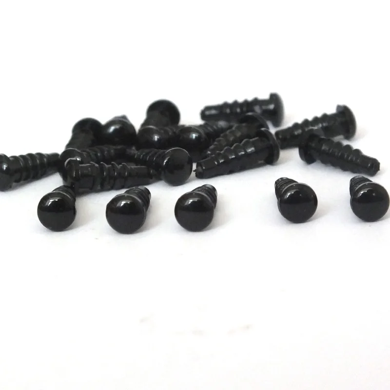 100pcs Of 5mm Black Safety Eyes Amigurumi For Diy Toy