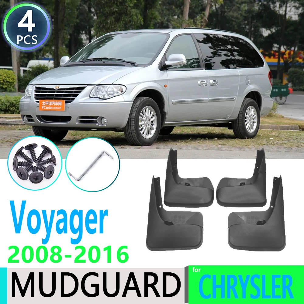 

for Chrysler Voyager 2008 2009 2010 2011 2012 2013 2014 2015 2016 Fender Mudguard Mud Flaps Guard Splash Flap Car Accessories