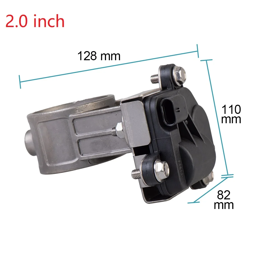 2"/2,36"/2,5"/2,75"/3"/3,5"/4,0" Zoll Elektrisches Abgasregelventil Auspuffabschaltventil mit Schaltersteuerung – Detail 7