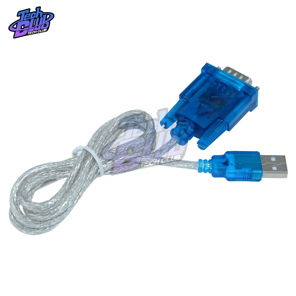 USB to RS232 Serial Port 9 Pin DB9 Cable USB to Com Adapter Converter HL-340 Computer DB9 Male Cable