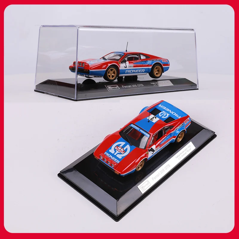 Bburago 1:43 Ferrari 488GTE 312P F430GTC 308GTB 458GT3 488 Challenge Static Die Cast Vehicles Collectible Model Racing Car Toys