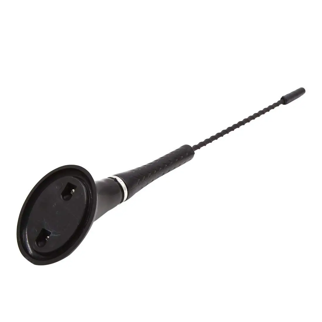 X Autohaux Auto Black Adhesive Base Car External Radio Signal Decorative Antenna Aerial Replaceable Accessories Decorate Tools