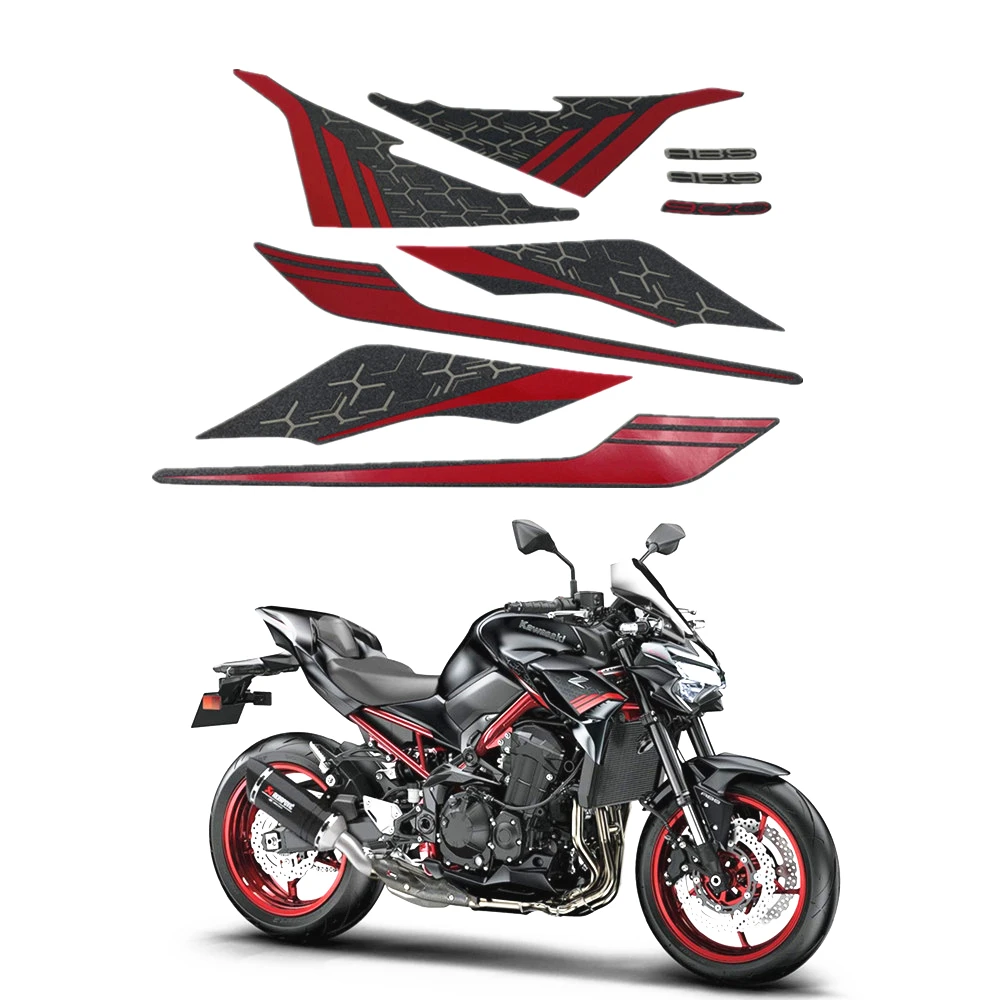 

High Quality Motorcycle Protector Racing Sticker Full Kit Applique Emblem Decorative Protector For Kawasaki Z900 2020 2021