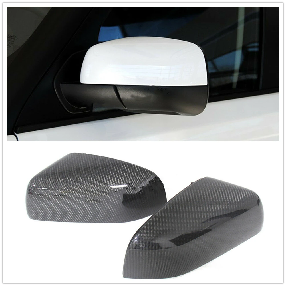 

For Land Rover Freelander 2 Discovery 4 Sport 2010-2013 Rearview Mirror Cover Real Carbon Fiber Rear View Caps Shell Replacement