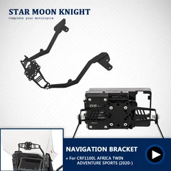 For HONDA CRF 1100L Africa Twin Adventure sports CRF1100L Motorcycle Accessories Stand Holder Phone GPS Navigaton Plate Bracket
