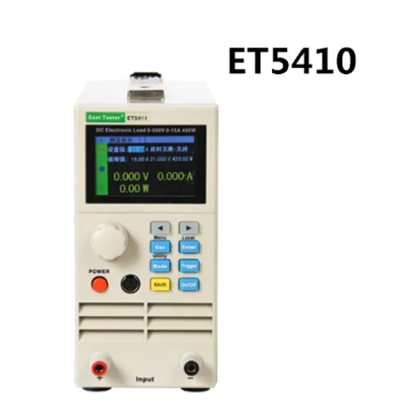 Professional programmable dc electrical load Digital Control DC Load Electronic Battery Tester Load 150V 40A 400W load ET5410