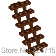 *Staircase 7X4X6*5pcs DIY enlighten block brick part No. 30134 Compatible With Other Assembles Particles