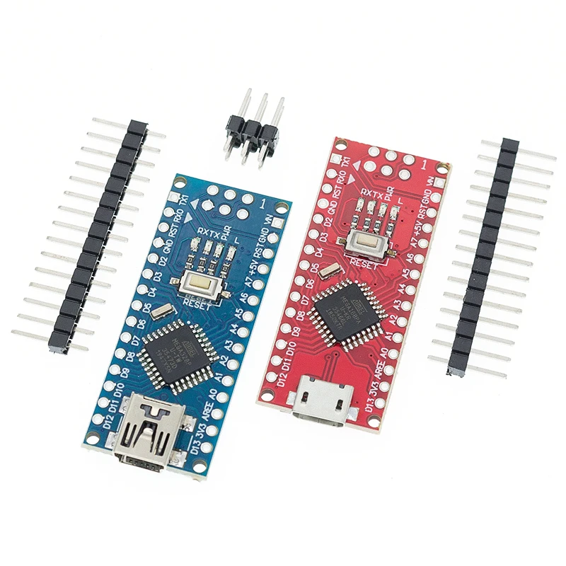 Nano Micro Usb Met De Bootloader Compatibel Nano V3 Rode Controller Voor Arduino CH340 Usb Driver 16Mhz Nano V3.0 ATMEGA168P