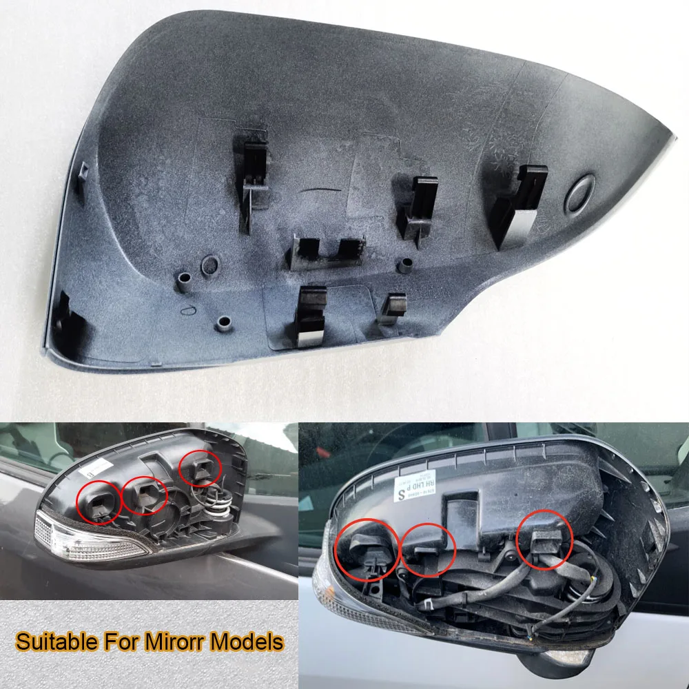 Accessories For Car Toyota Yaris Hybrid 2012-2019 Hatchback Model Rearview Mirror Cover Housing Lid Case