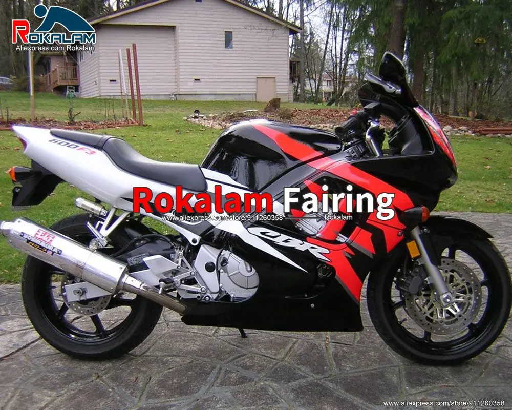 

Комплект кузова для Honda CBR600 F3 1997 1998 CBR 600 97 98, красный, черный, белый, спортивный мотоцикл, послепродажный комплект обтекателя (литье под давлением)