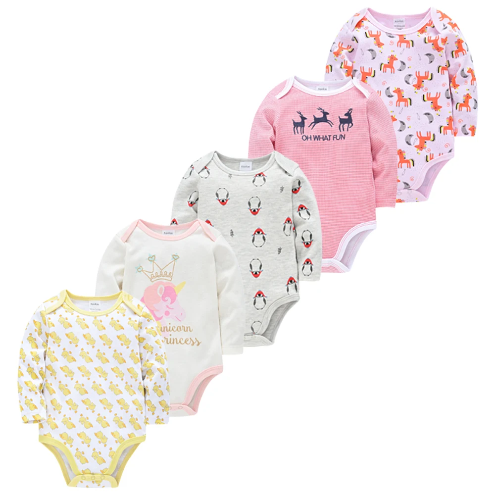 Honeyzone 5Pcs Cartoon New Born Baby Clothes Summer Baby Romper Infant Animal Jumpsuit Baby Boy Clothes Ropa Bebe Recien Nacido