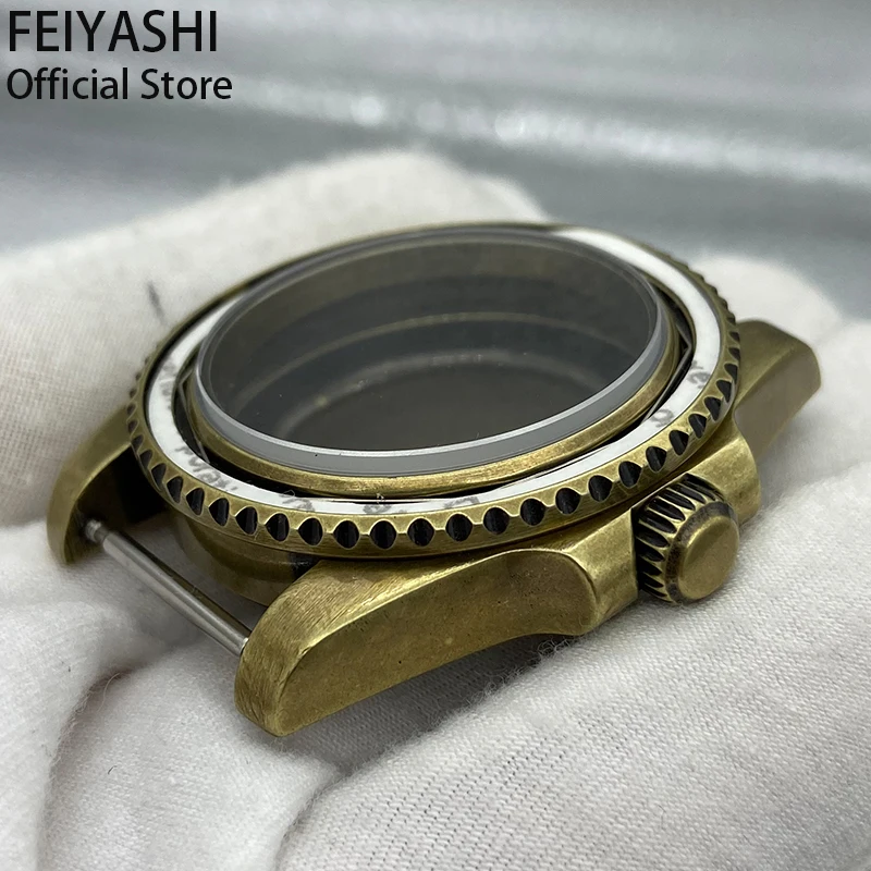 For Seiko nh34 nh35 nh36 nh38 Movement 28.5mm Dial 316L Stainless Steel Sapphire Crystal Glass Men's Watch Case Accessory Parts