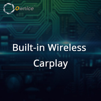 Built-in Wireless Carplay for Ownice K3 K6 K7 K6 PLUS Series don't Sell Separetely for K5 Series is the wired need connect USB