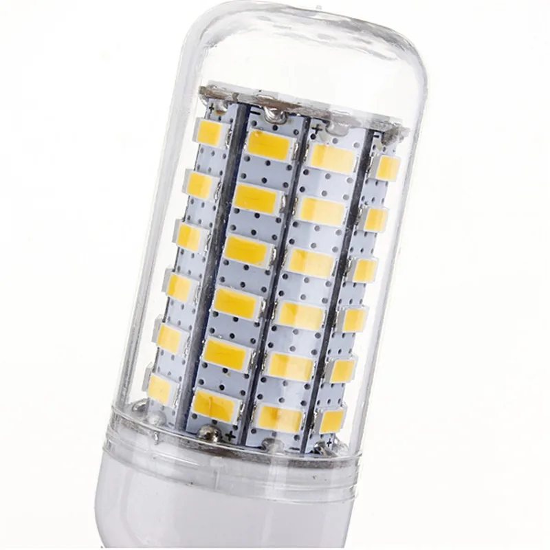 1 قطعة 220V SMD 5730 E27 LED مصباح Led ضوء 69 المصابيح الذرة لمبة الثريا للمنزل الإضاءة LED لمبة دعم دروبشيبينغ