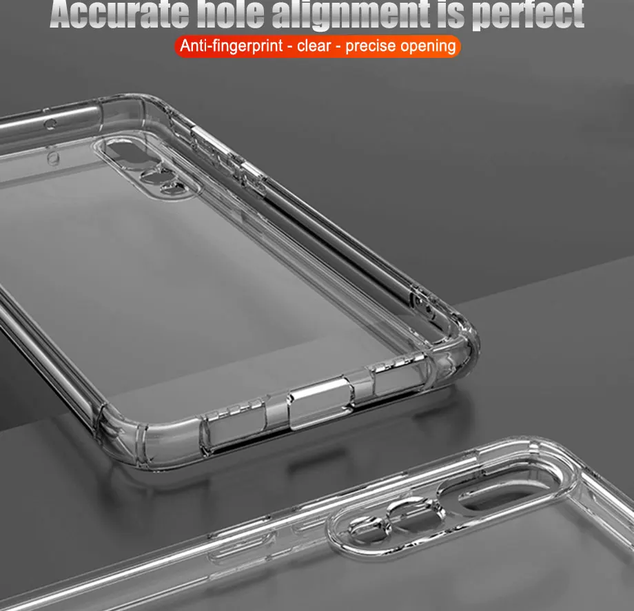 Luxury Soft Case For Huawei P20 P30 Lite Pro Protective Transparent Case Mate 20 30 Lite Honor 20 Lite Pro Silicone Back Cover