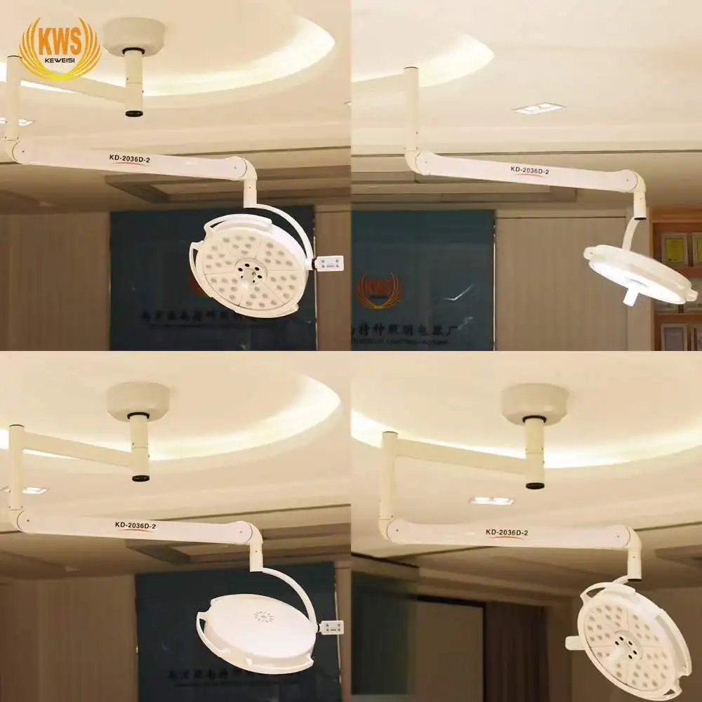 KD-2036D-2 108W LED Plastic Surgery Veterinary Medical Ceiling Shadowless Operation Light светильник на потолок