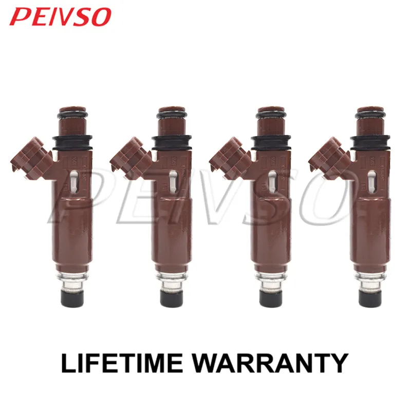 

PEIVSO 4pcs 195500-3990 15710-54G00 Fuel Injector For Mazda /Suzuki Liana 1.6L 2001-2008 1571054G00 1955002180