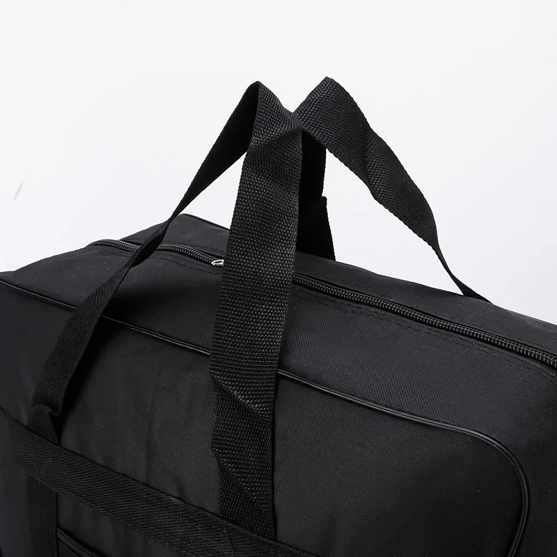 Sac de Voyage à Roulettes, Bagages Réglables de Grande Capacité, Sacs à Main Oxford Imperméables, Valise Unisexe Noire, XA244M, 27 Pouces, 32 Pouces