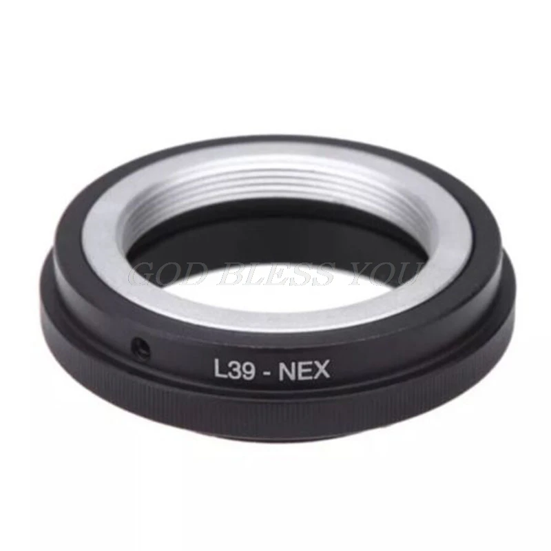 L39-NEX Camera Lens Adapter Ring L39 M39 LTM lens mount to for sony NEX 3 5 A7 E A7R A7II converter L39-NEX Screw Drop Shipping