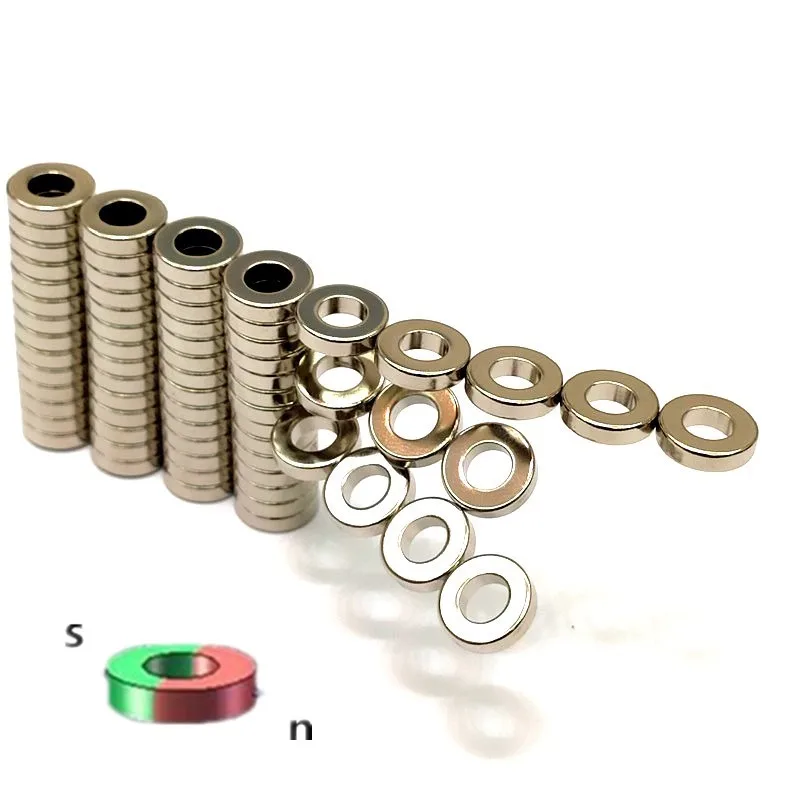 10PCS solid/hollow magnet encoder AS5048a AS5600 Gimbal motor strong magnetic ring standard