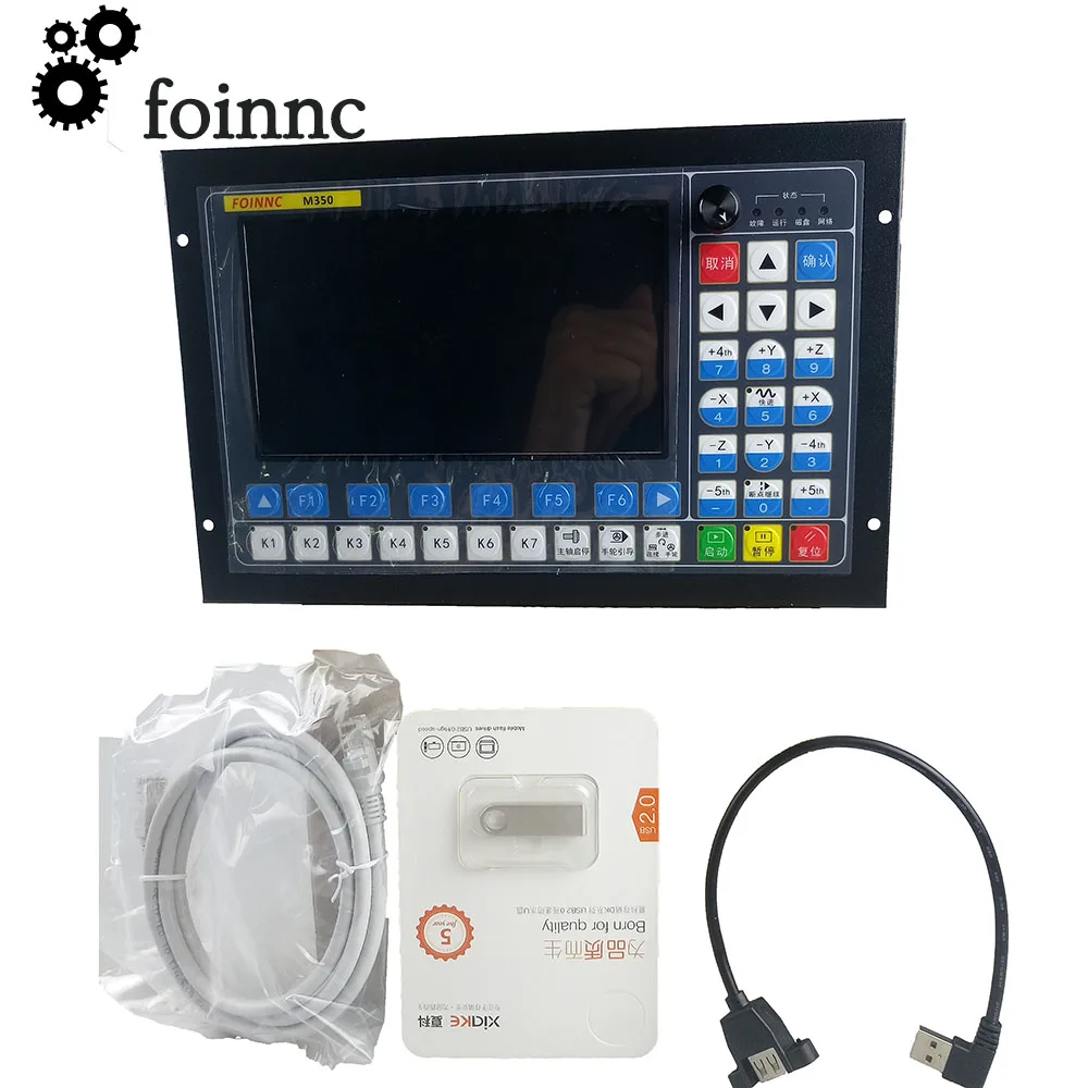 New upgrade CNC Offline Controller M3xx 3/4/5 Axis 1MHz G-Code U-disk For CNC machining engraving or milling machine