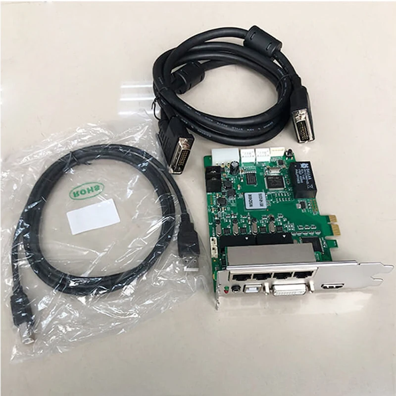 NovaStar Synchronous Full Color Sending Card MSD600-1 LED Display Sync Controller Support Max 1920*1200 Pixel ,Dual rj45 Export