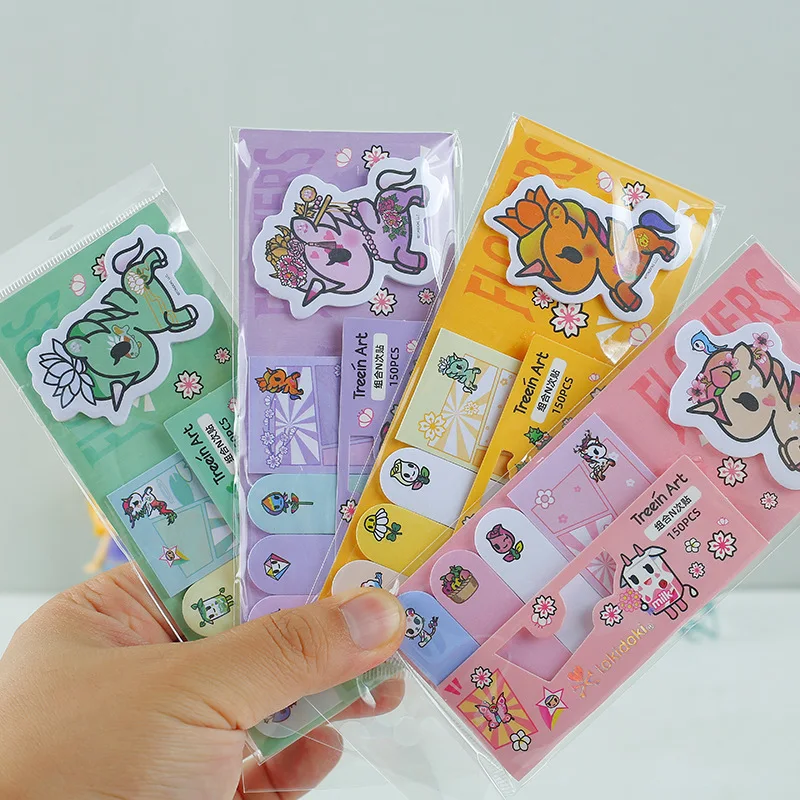 

40 pcs/lot New Unicorn Memo pad Sticky Notes Cute N Times Stationery Label Notepad Bookmark Post school supplies