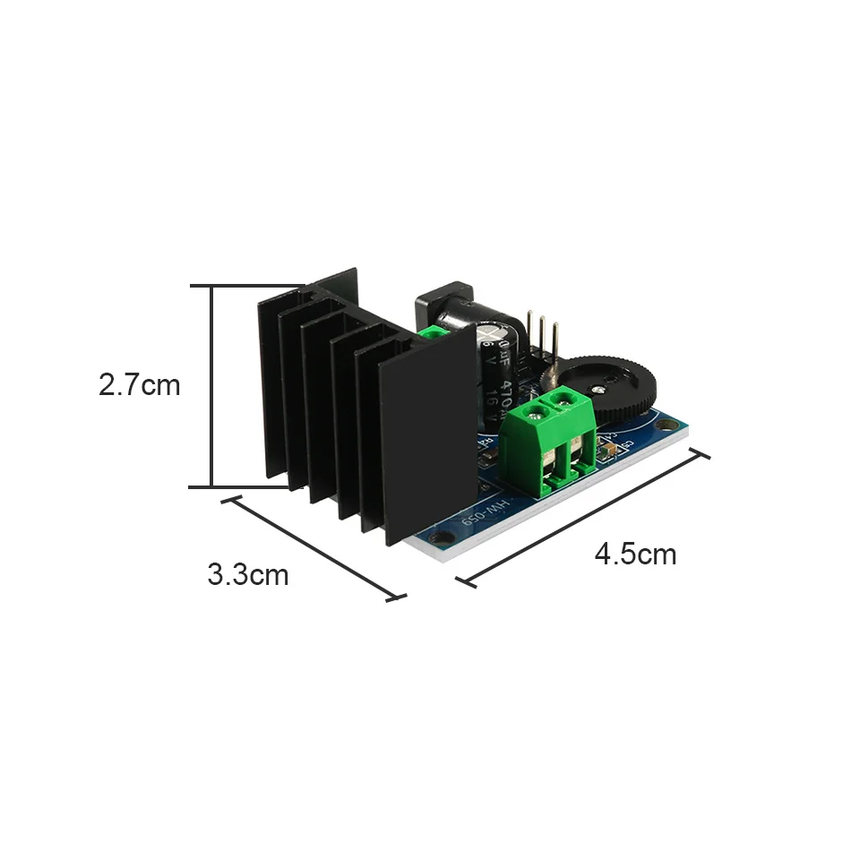 DC 6-18V TDA7297 modulo amplificatore 15W X 2 modulo amplificatore Audio 2.0 scheda amplificatore Stereo a doppio canale per Arduino DIY
