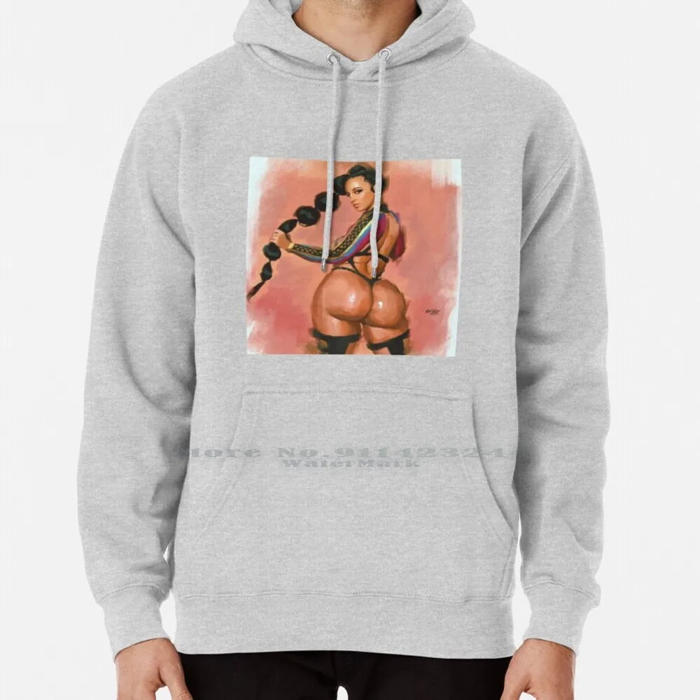 Jada #11 Hoodie Sweater 6xl Cotton Markclarkii Artist Fan Art Mark Clark Portrait For Sale Bikini Lingerie Womens Beauty Pinup