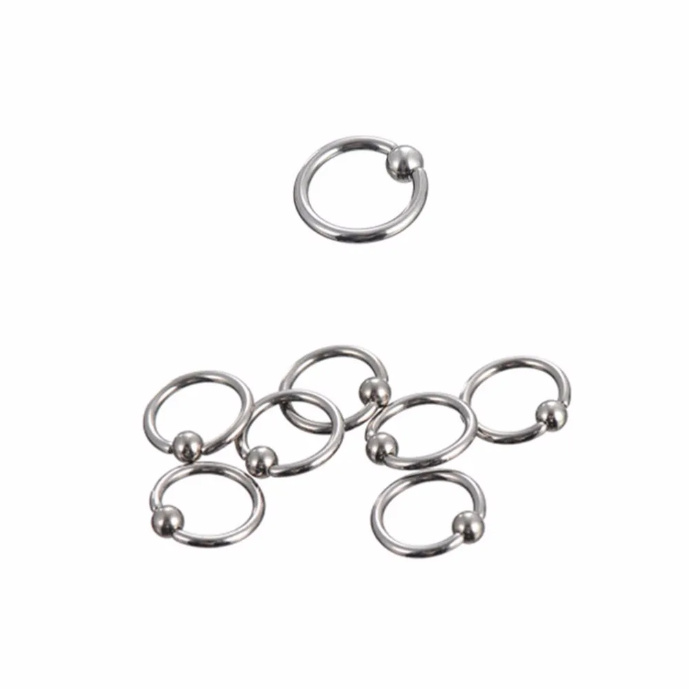 85Pcs /set Tongue Eyebrow Lip Belly Navel Ring  Stainless Steel Piercing Body Jewelry