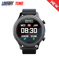 LOKMAT TIME Smart Watch Men 1.28” Full Touch Screen IP67 Waterproof Sports Watch Heart Rate Monitor Smartwatches for iOS Android