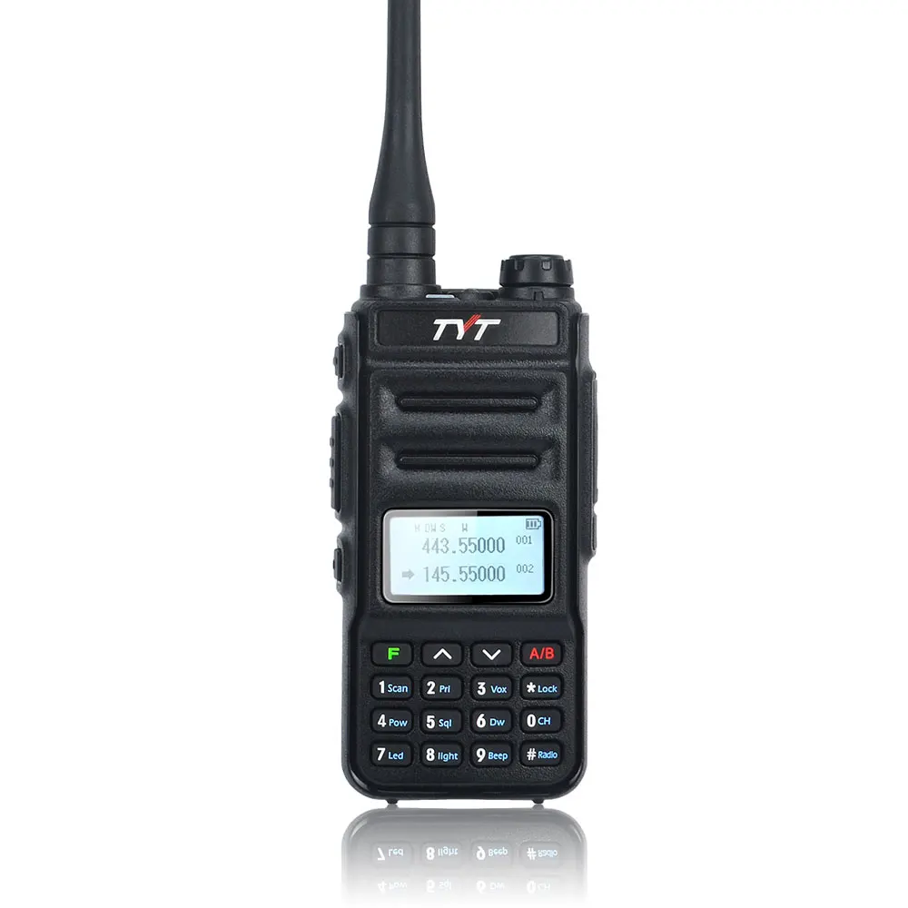 Walkie-talkie TH-UV88 tyt, radio bidireccional portátil, banda dual VOX Scrambler, FM, 136-174MHz y 400-480MHz, UHF/VHF