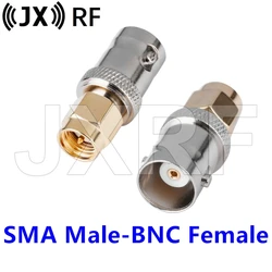 2PCS BNC To SMA Adapter BNC Female to SMA Male RF Connector