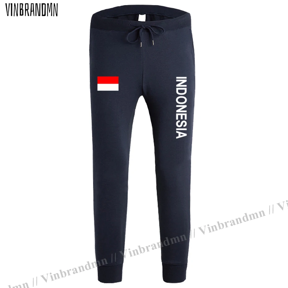 Indonesia Indonesian IDN ID mens pants joggers jumpsuit sweatpants track sweat fitness fleece tactical casual nation country NEW