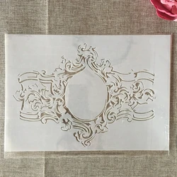 A4 29cm Vintage Palace Jewellery DIY Layering Stencils Wall Painting Scrapbook Coloring Embossing Album Decorative Template