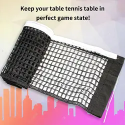 Collapsible Retractable Ping Pong Table Tennis Net Post Net Rack Sports Exercise Accessories Equipments Portable Replacement