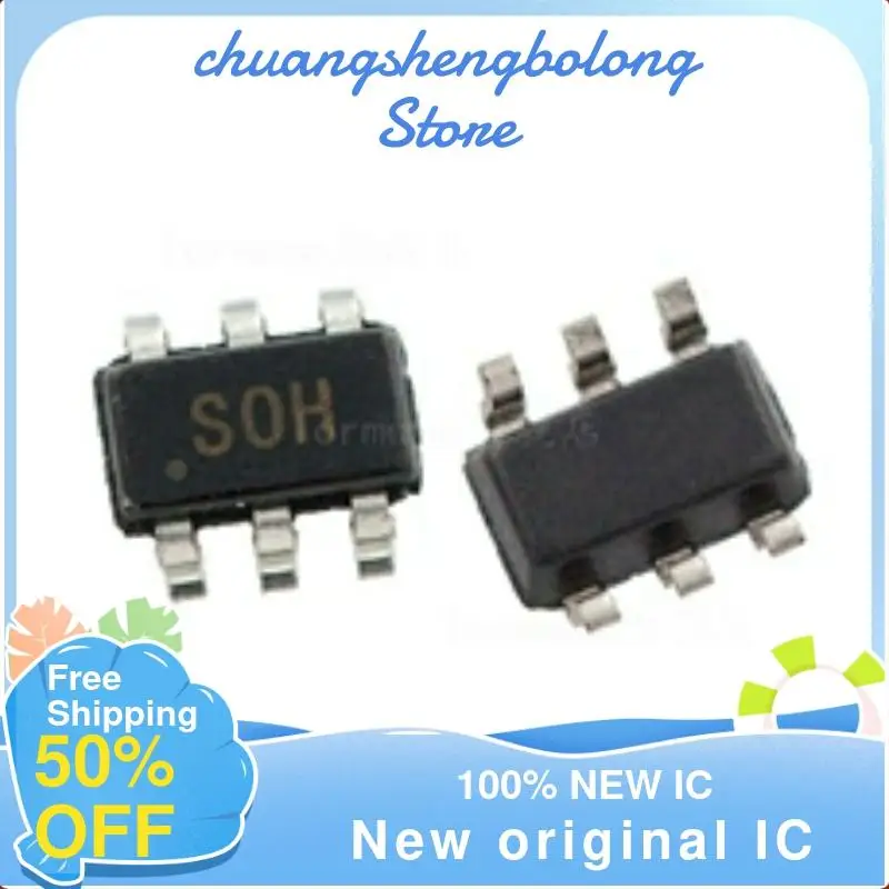 

5PCS ADG3301 ADG3301BKSZ ADG3301BKS SC70-6 SOH New original IC