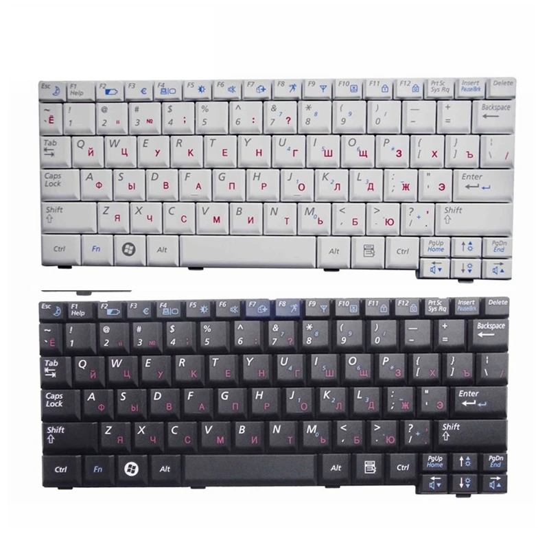 RU New Laptop Keyboard For Samsung NP-NC10 NC10 ND10 N108 N110 N130 Np-N130 N140 NC310 CNBA5902419Q BA59-02419Q n128