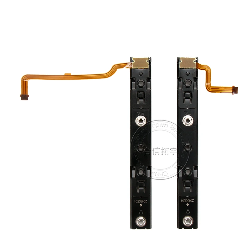 HOTHINK 10 Cái/lốc SL SR Trượt Cáp Mềm Cho Máy Nintendo Switch Tay Cầm Trái Phải Joy-Con Kim Loại Khe Lắp Ráp mô Đun Cho NS