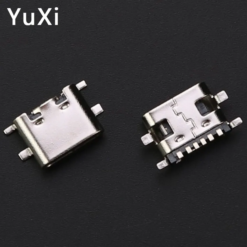 YUXI 24Models Micro USB Type C Connector jack Charging Dock port Plug Type-C Socket Female jack For Xiaomi Huawei Samsung SONY