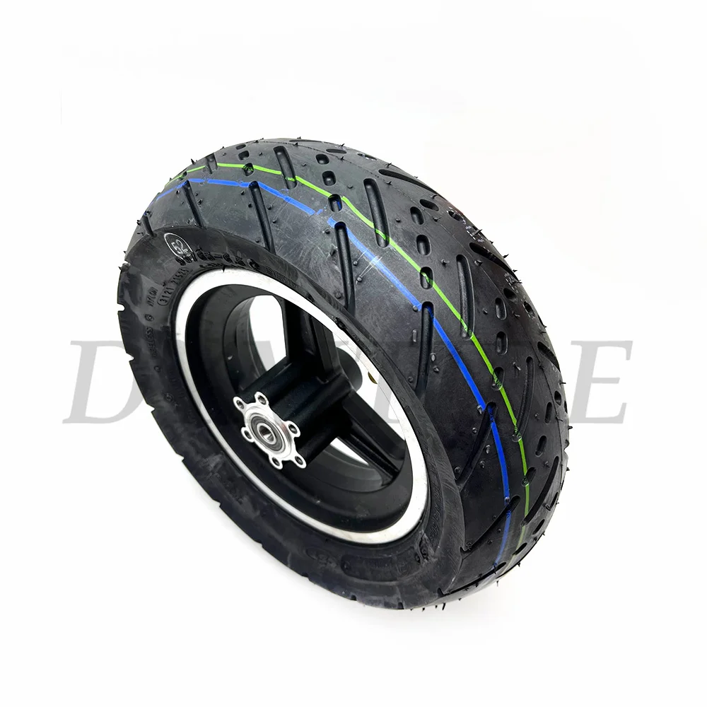 11 Inch Wheel 90/65-6.5 CST Tubeless Tire with Aluminum Alloy Rim for Electric Scooter Front Wheels Modification Accessories