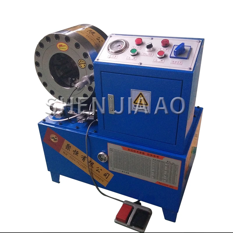 

1PC High Pressure Hose Crimping Machine Galvanized Pipe Shrinking Crimping Machine Tube Shrinking Hose Crimp Machine 220V/380V