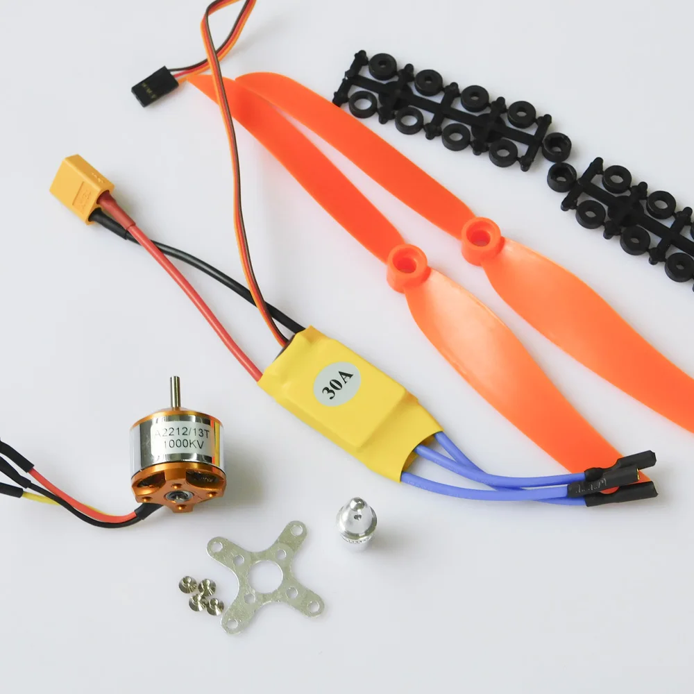 Motor sin escobillas Sida XXD A2212 KV930/1000/1400/2200 30A ESC, propulsor de accionamiento directo, nuevo