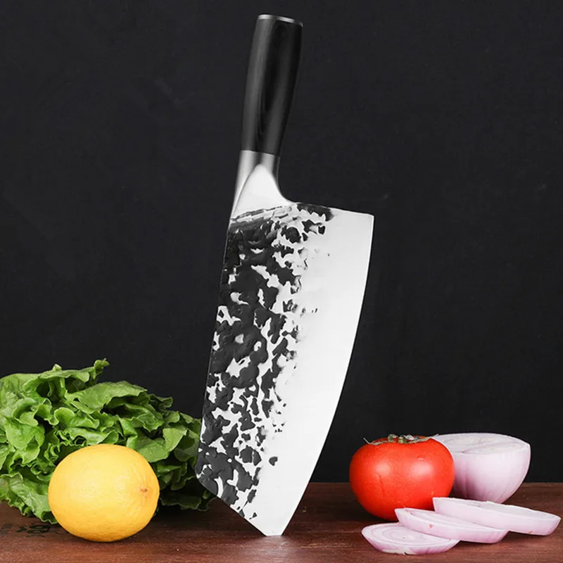 Мясной мясницкий нож 7 дюймов, нож для овощей и мясника, немецкий кухонный нож из высокоуглеродистой нержавеющей стали, поварские ножи, кухонные ножи
