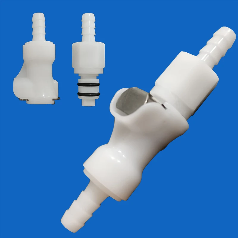 L-series 1/4 5/16 quick coupler quick coupling Shut-off valve quick disconnect connection fitting joint male insert femal body