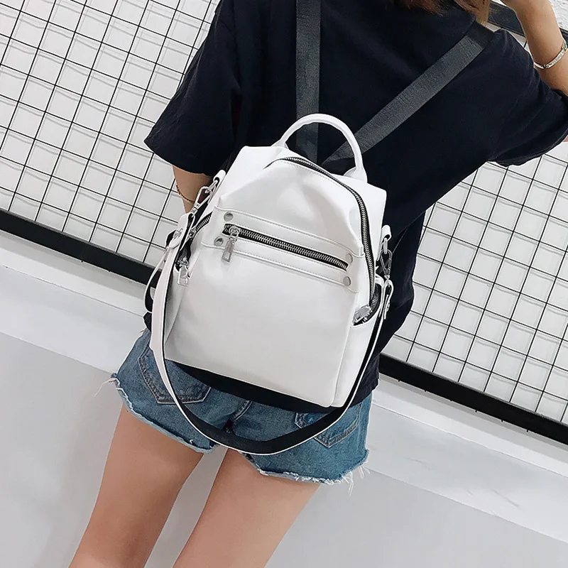 Designer Women Backpack Female High Quality PU Leather Women\'s Backpacks Multi-Purpose Travel Backpack And Girls Satchel SH457