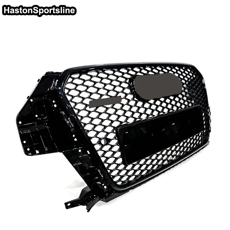 Q3 Front Sport Honeycomb Hood Grill for Audi Q3 SQ3 Sline 2013-2015 Car Styling Accessories