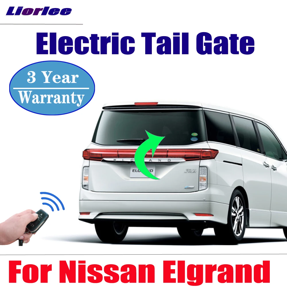 

For Nissan Elgrand 2017-2019 2020 Car Accessories Electric Tail Gate Auto Smart Automatic Tailgate Trunk Opening Lifting Remote